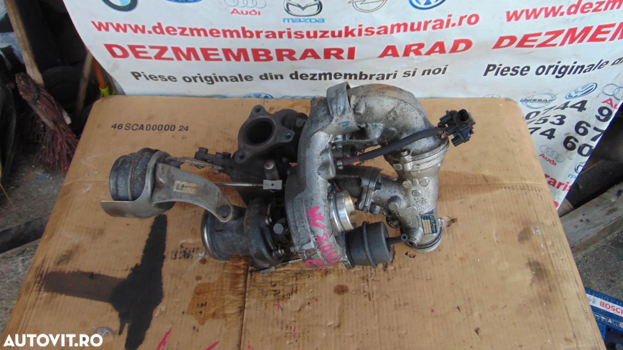 turbina Mercedes c class w204 2.2 biturbo turbine E Class w212 CLS Sprinter Vito biturbo turbosufla - 2