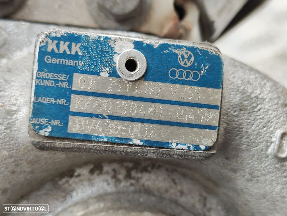 Turbo Compressor BorgWarner VWAG 2.0 TDI 140cv CBA 03L253019TV255 - 8