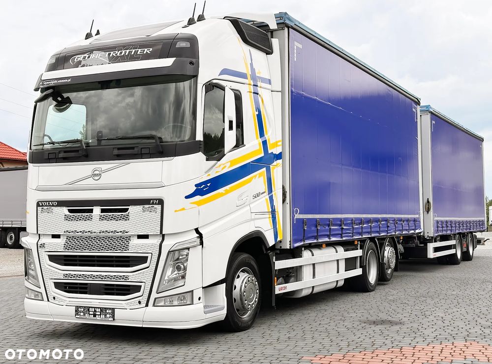 Volvo FH 500 GLOB XXL TANDEM ZESTAW WECON OCYNK SAF  7,72+7,72 - 4