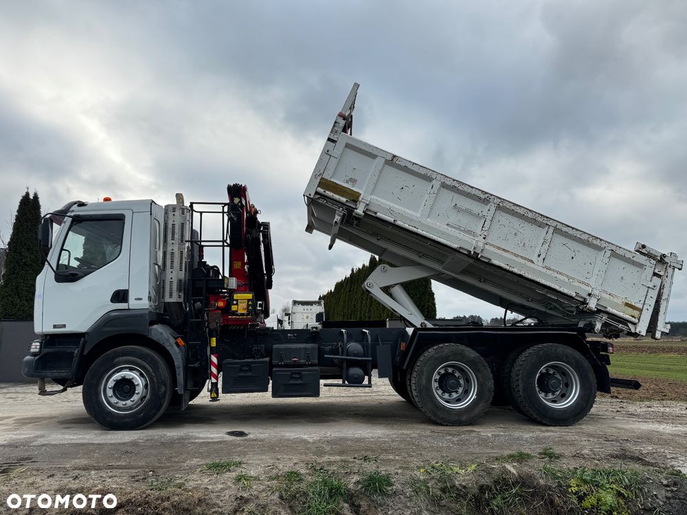 Renault KERAX 320 DCI 6X4 // DŹWIG HDS FASSI F110A RADIO PILOT // - 4