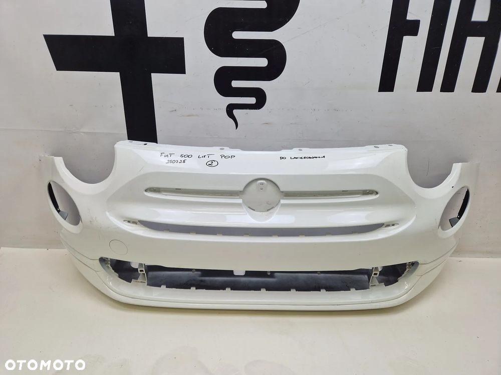 Zderzak przód przedni Fiat 500 Lift FL - 1