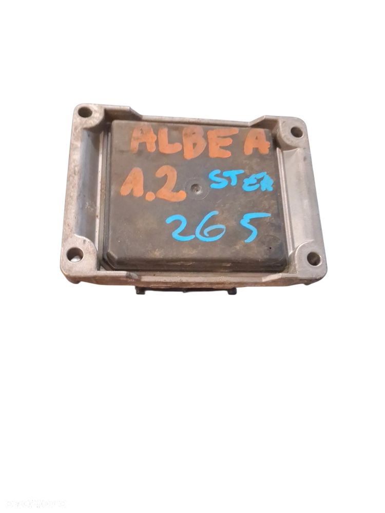 Sterownik KOMPUTER SILNIKA ECU  FIAT ALBEA 0261207490 - 1