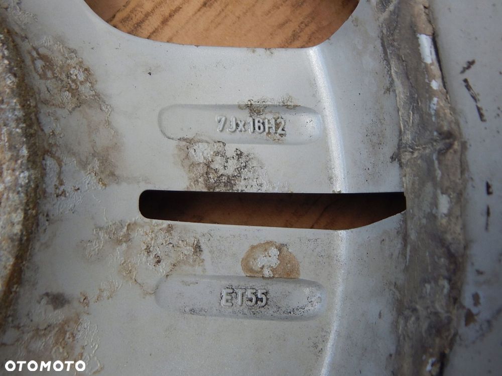 vw t5 alufelga koło zapasowe opona dunlop 235/60 r16 bieżnik 5.71 - 11