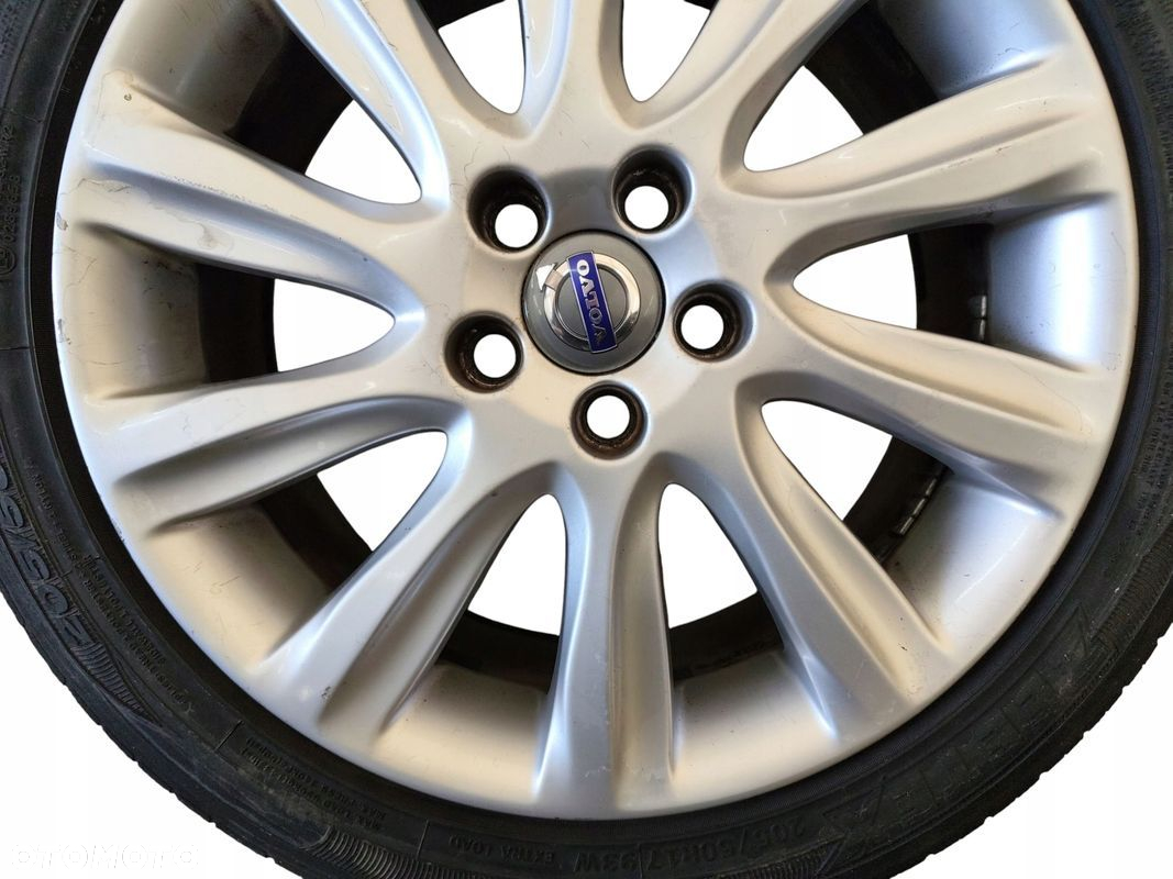 4X FELGI Z OPONAMI LATO VOLVO S60 II 17'' 7J ET50 5X108 31317286 205/50/17 - 9