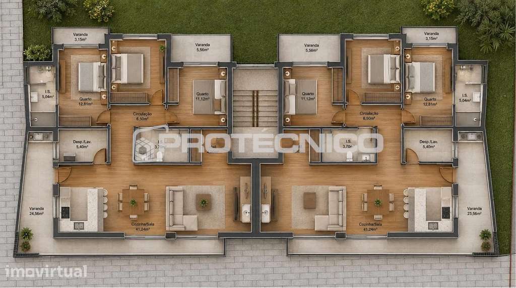 Apartamento T3 Novo | Conforto e Modernidade - Grande imagem: 3/5