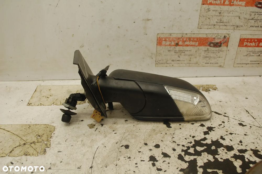 LUSTERKO LEWY PRZÓD PRZEDNIE MANUALNE VW POLO IV 9N3 LIFT CZARNE 2 PIN LD5Q - 5