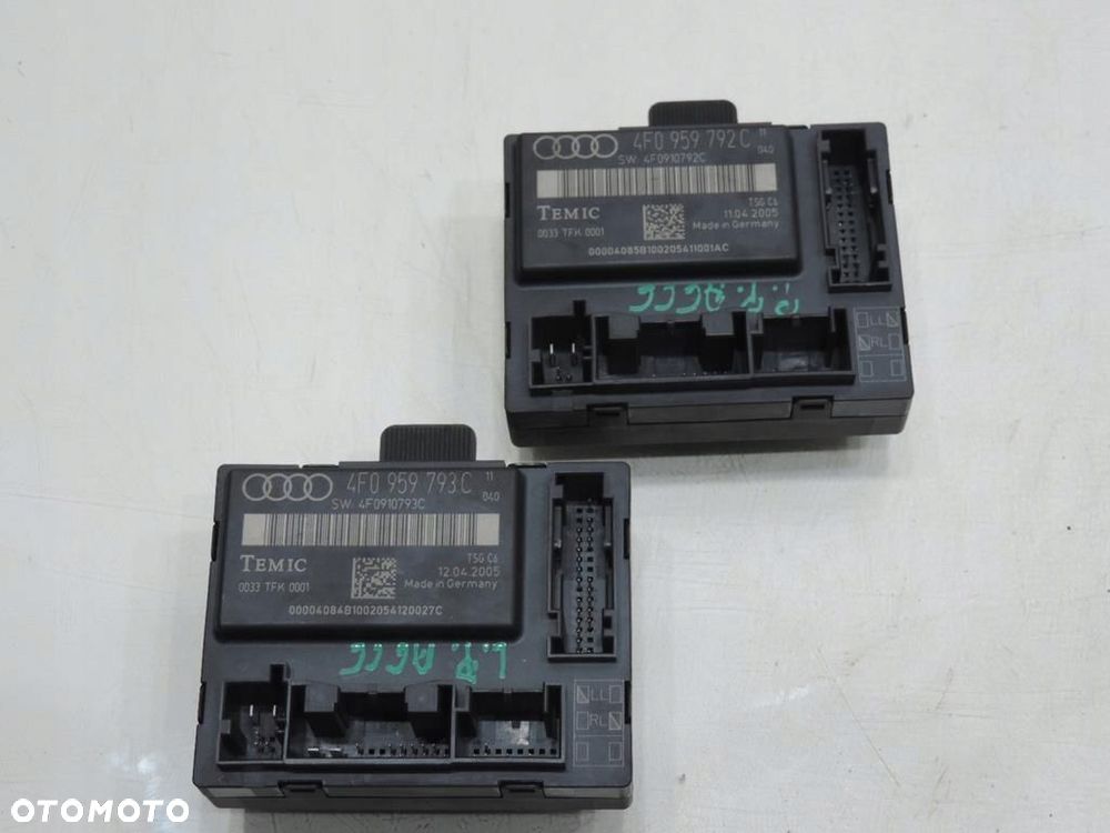MODUŁ STEROWNIK DRZWI PRAWY AUDI A6 C6 4F0959792C - 1