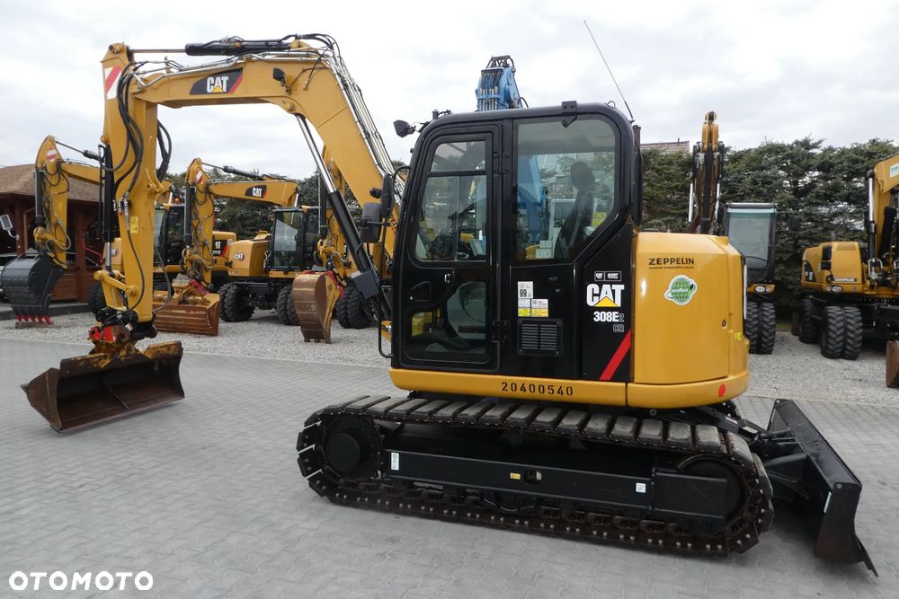Caterpillar 308E2 CR DWIE ŁYŻKI - 37