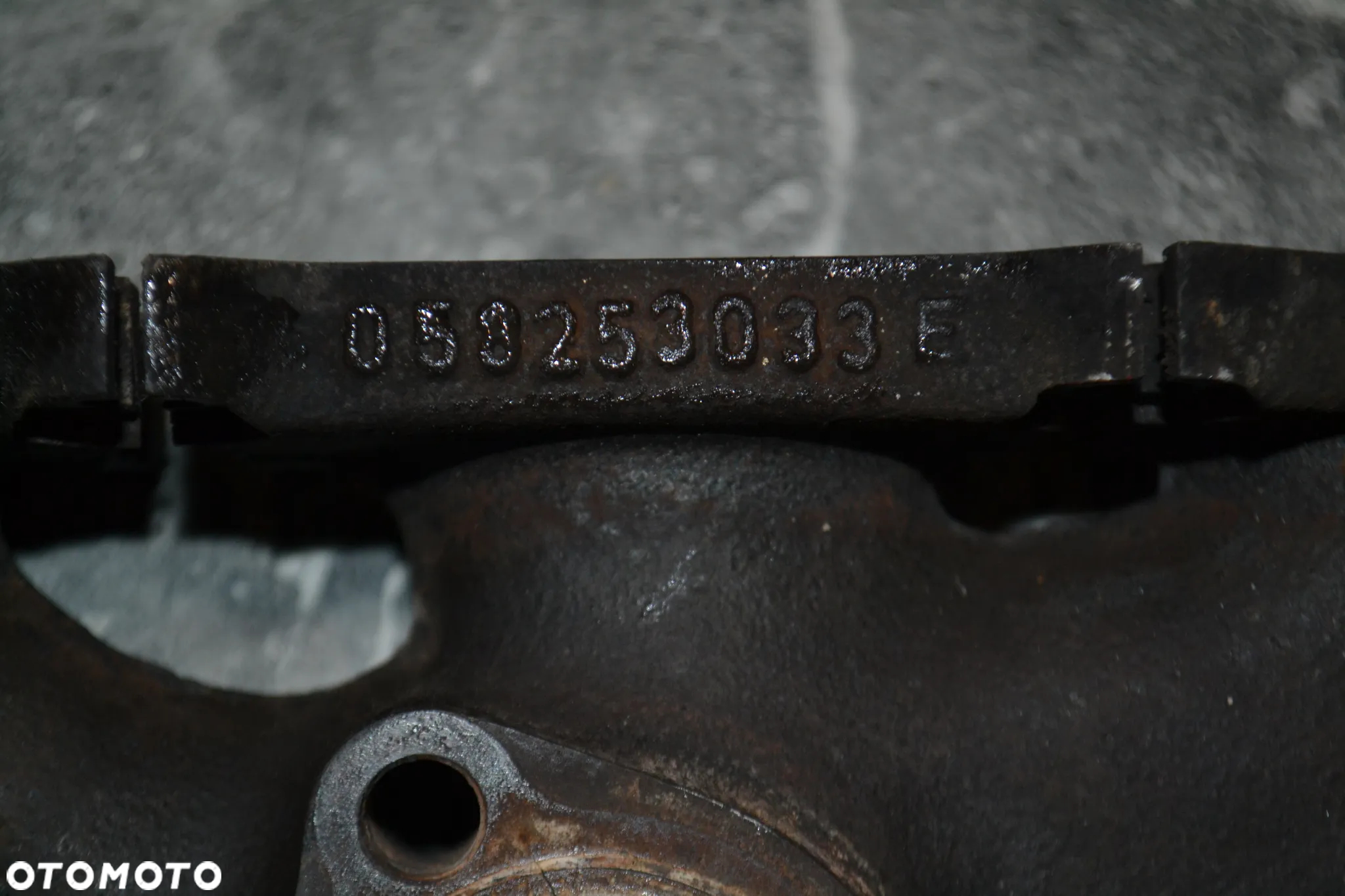 VW AUDI 1,8 TURBO AEB KOLEKTOR WYDECHOWY 058233033E - 3
