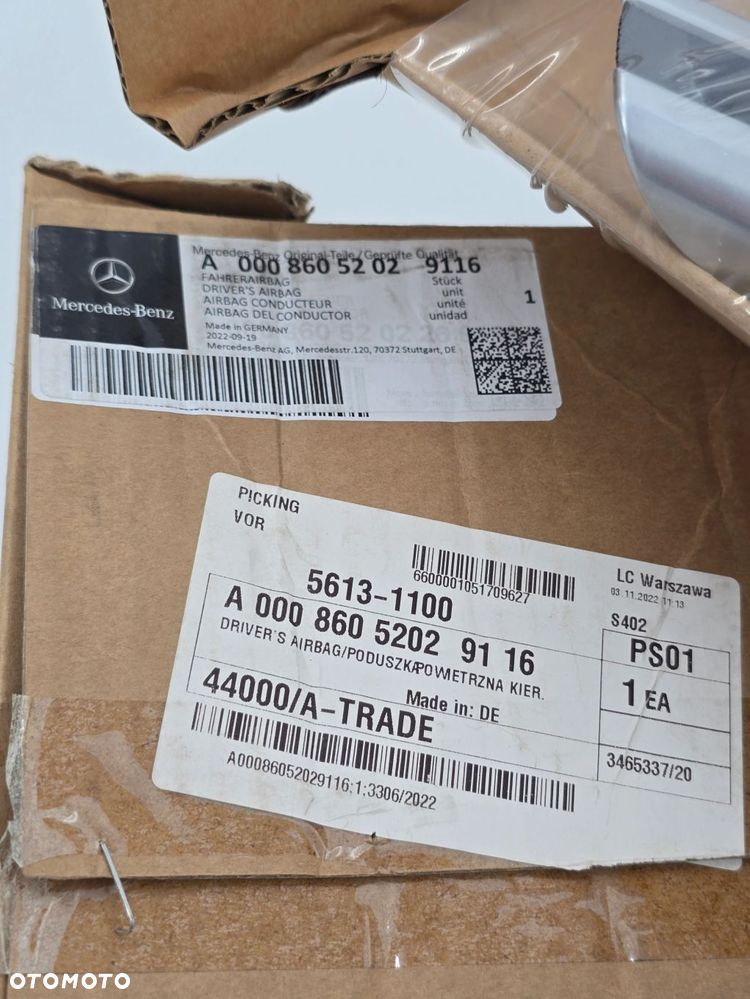 NOWA ORYGINALNA PODUSZKA KIEROWNICY AIRBAG MERCEDES W164 251 A0008605202 - 3