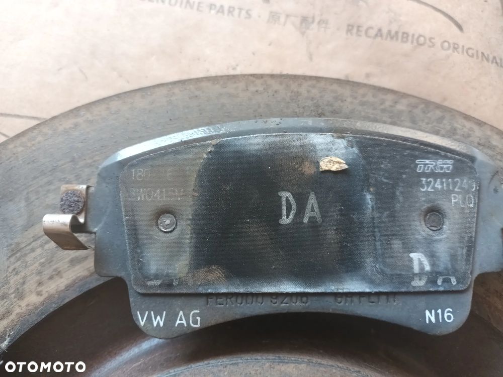 Audi A4 B9 8W komplet Tarcze Hamulcowe klocki tył 8W0615601K 330mm 72KM - 5