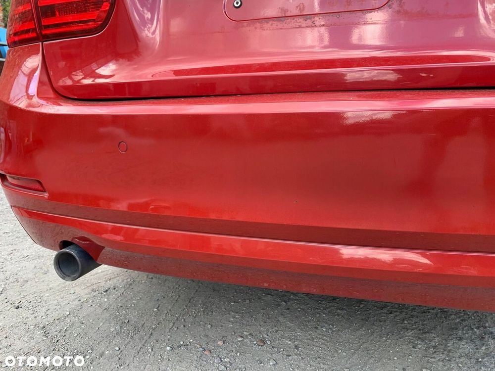 Zderzak tył tylny BMW 3 F30 sedan czerwony A75 WWA - 4