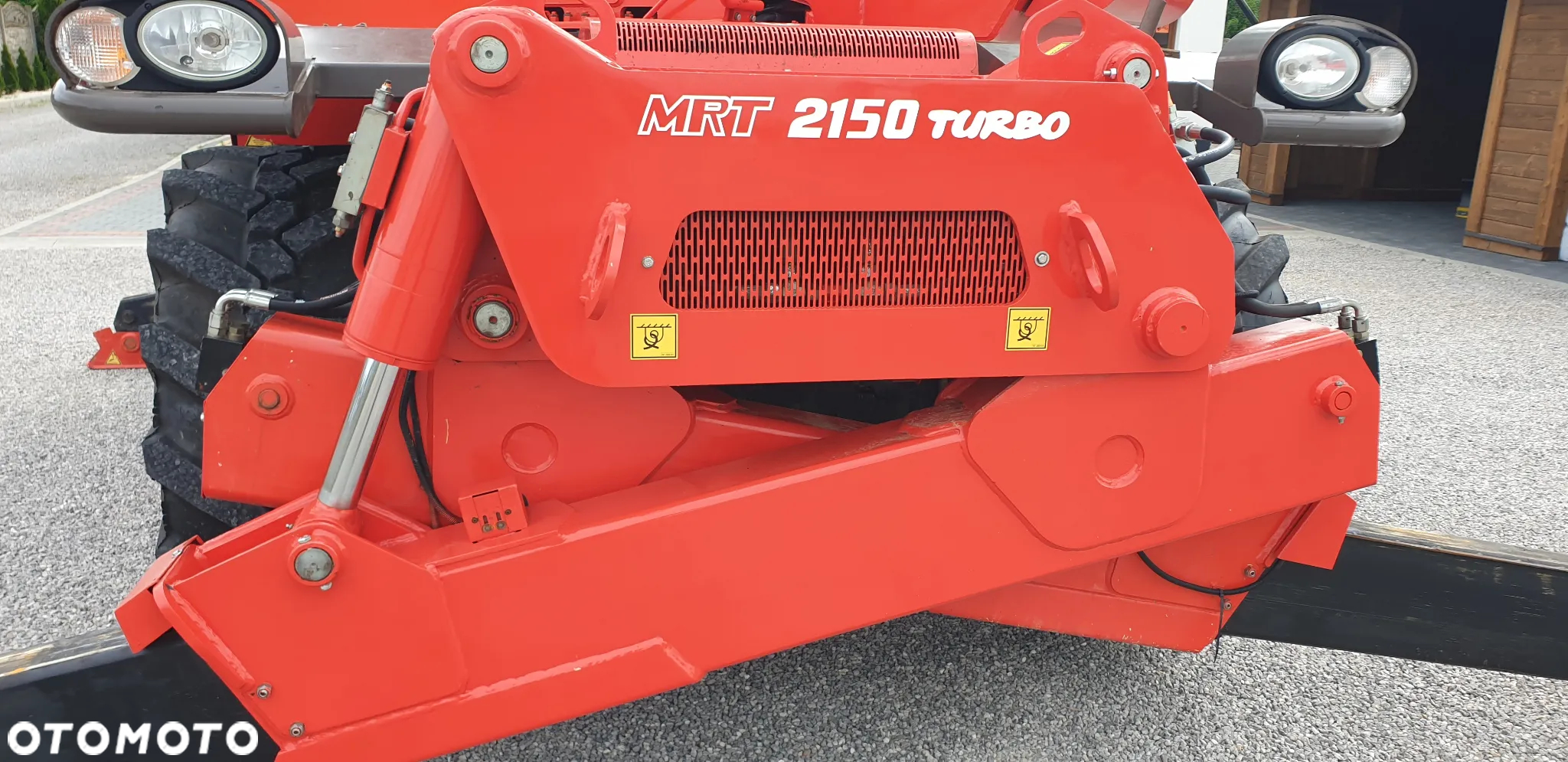 Manitou MRT2150 Privilege kosz hydr. skrętny / wciągarka/widły hydr./pilot/ sprowadzona - 32