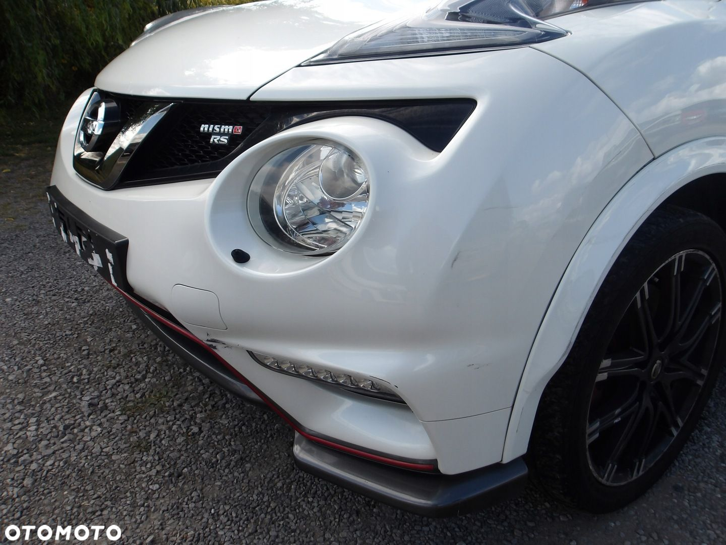 KOMPLETNY PRZÓD NISSAN JUKE NISMO RS ZDERZAK MASKA LAMPY BŁOTNIKI PAS QAB - 5