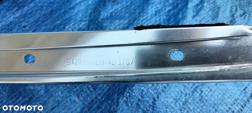 LISTWA KAROSERYJNA DACHOWA DACHU CHROM USZCZELKA A2166900239 A2167200278 MERCEDES CL W216 - 4