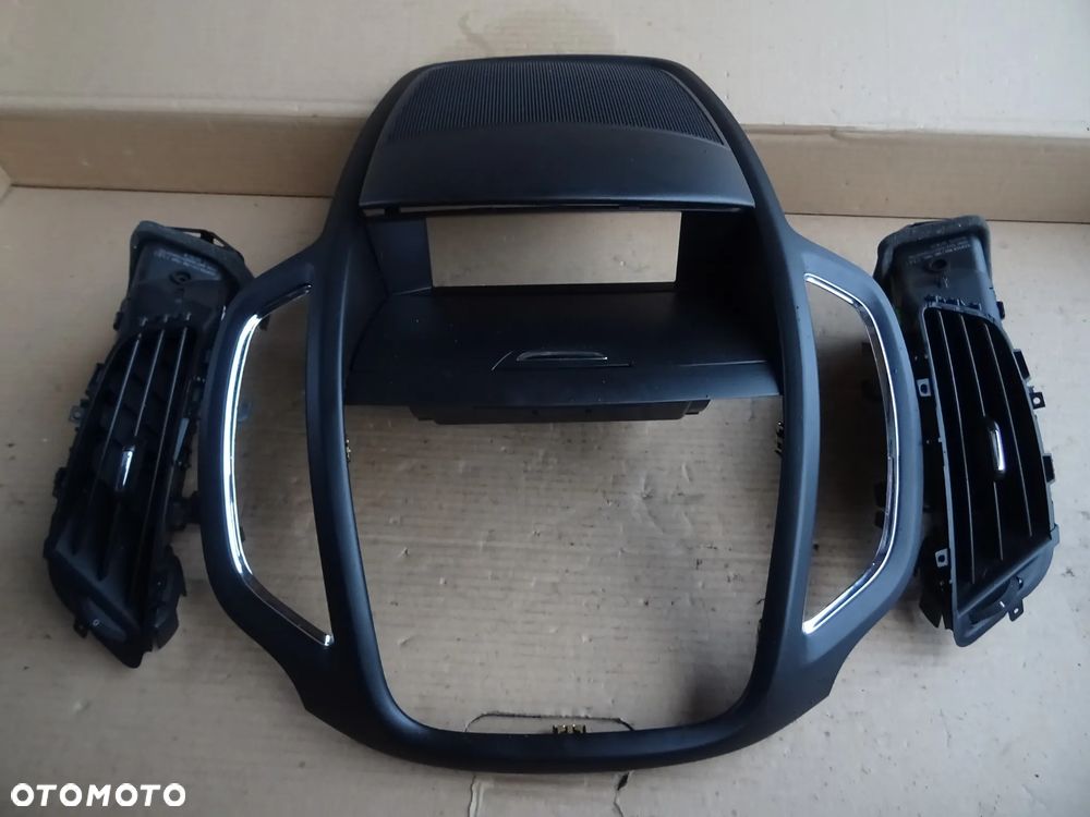 OPEL ZAFIRA C RAMKA DESKI RADIO NAWIEWY SCHOWEK - 3