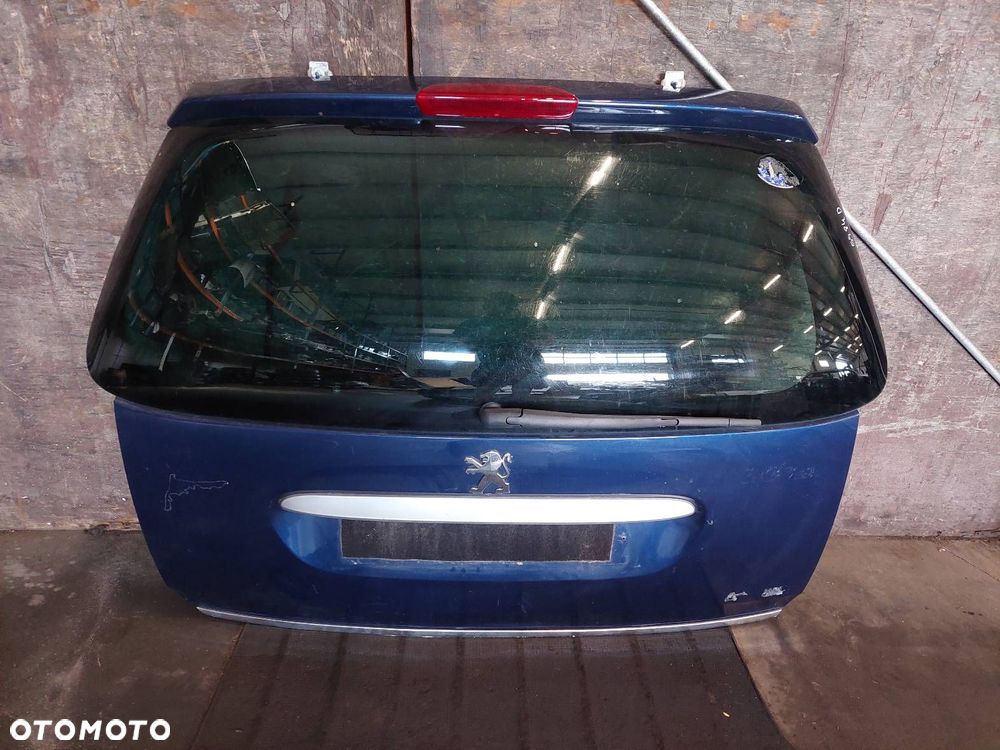 KOMPLETNY TYŁ PEUGEOT 307 I SW KOMBI EGED KLAPA ZDERZAK TYŁ LAMPY - 10