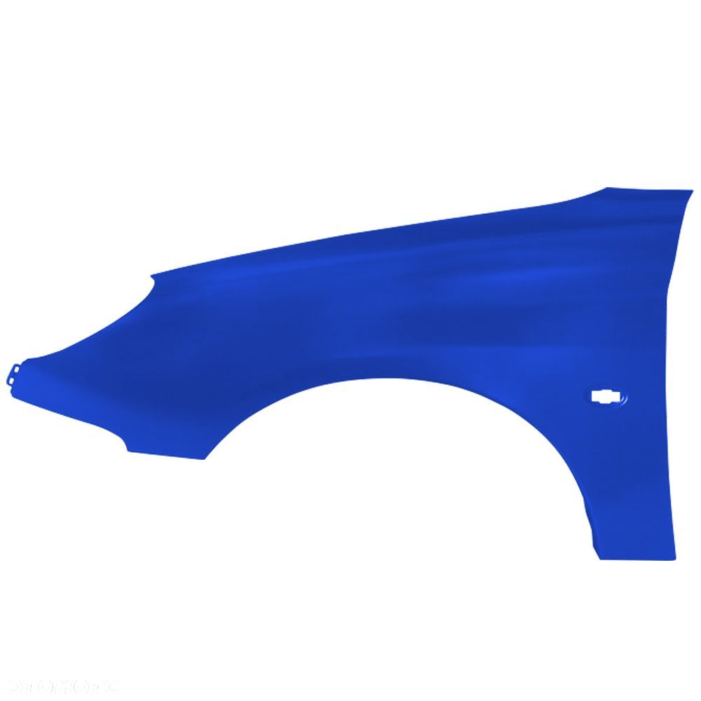 BLU Błotnik PEUGEOT 206 CC EGJ Lewy Przód Niebieski 1998-2009 BleuSantorin - 2