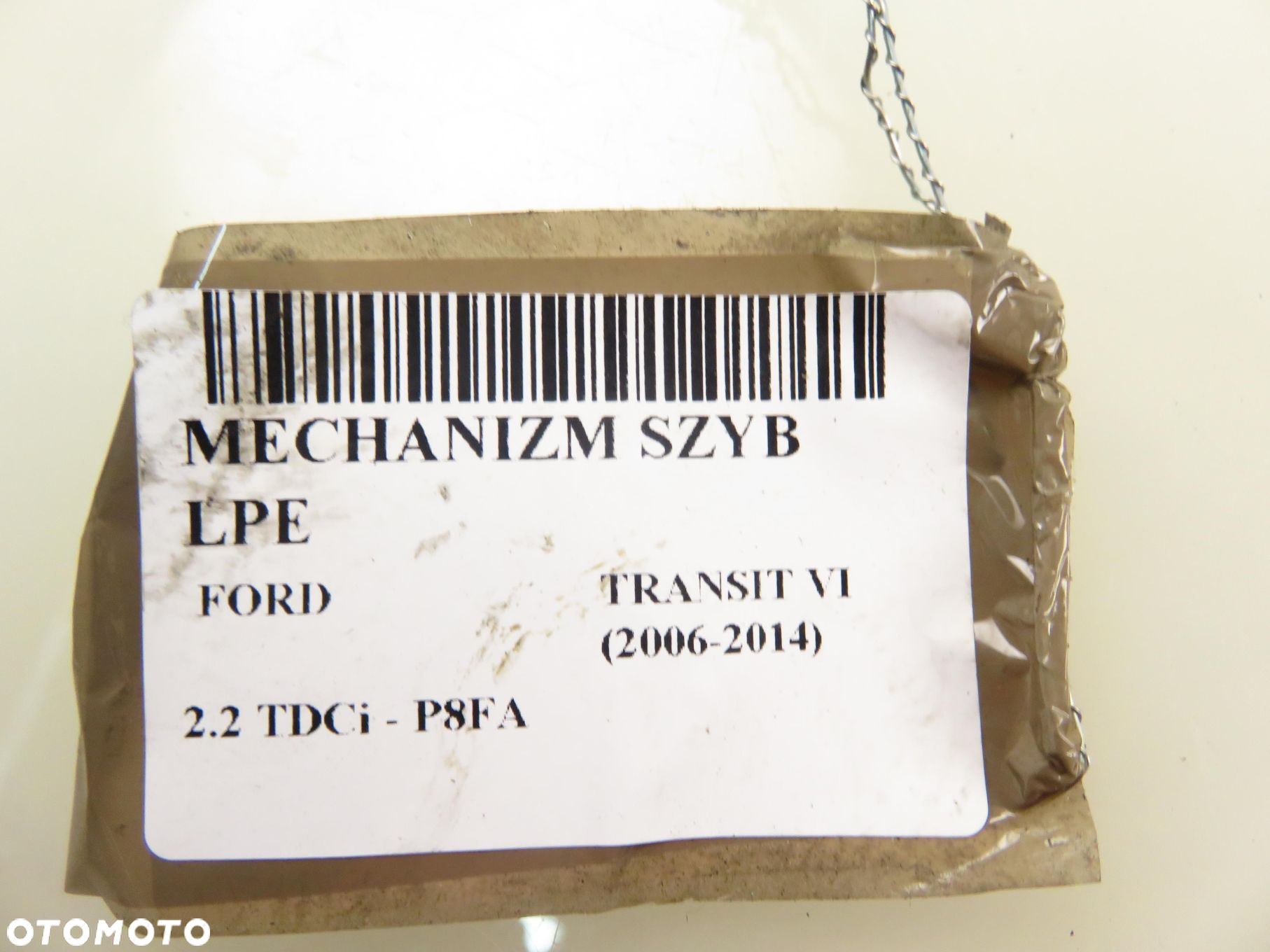 PODNOŚNIK SZYBY LEWY PRZEDNI FORD TRANSIT VI (2006-2014) 400923B - 2