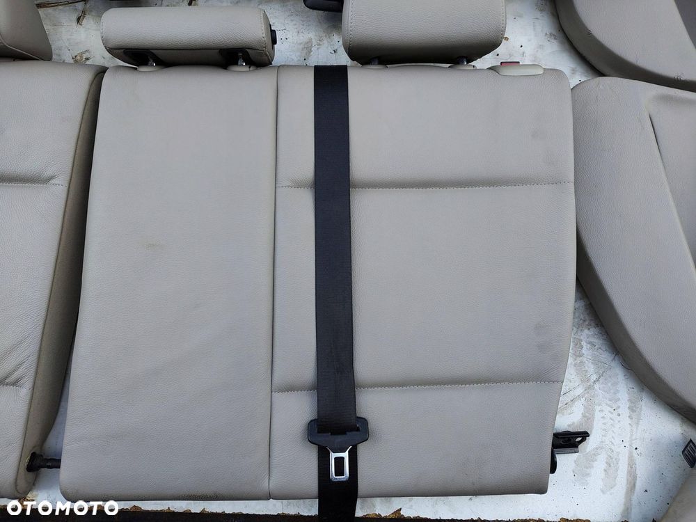 FOTEL FOTELE KANAPA BOCZKI SKÓRA KOMPLET BMW SERIA 1 I E87 FL LIFT - 6