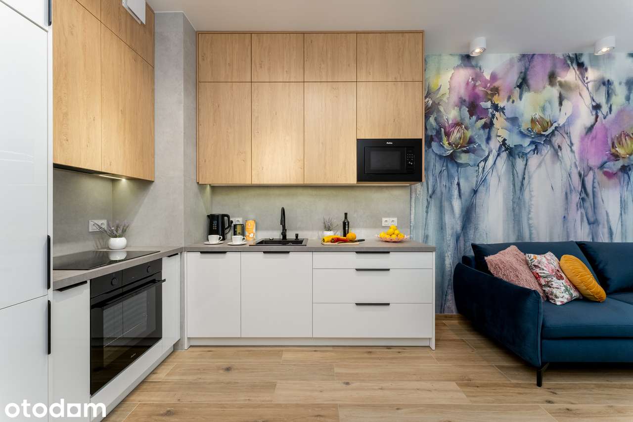 Zabłocie | 49,5 m² | prywatny ogród | 2x klima | garaż | ENG