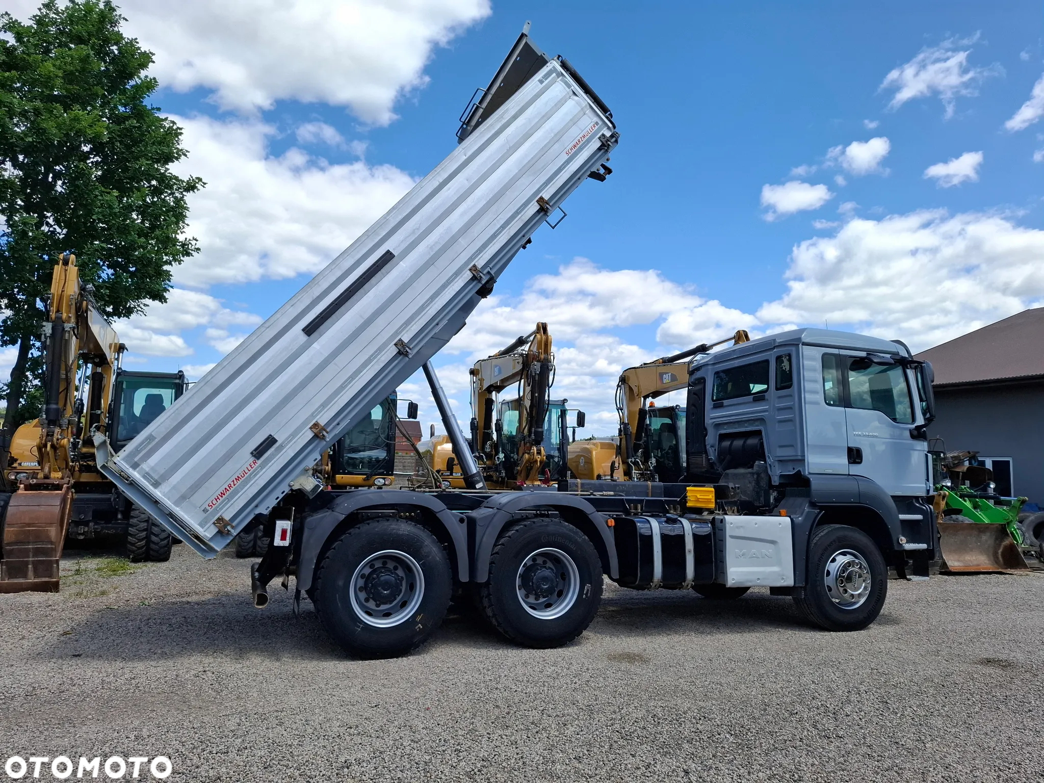 MAN TGS 33.400 kiper 6x4 - 8