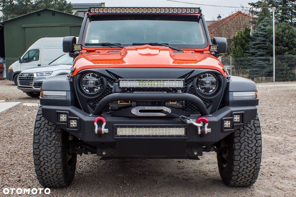 jeep wrangler jl 2018+ zderzak przedni lp - 2