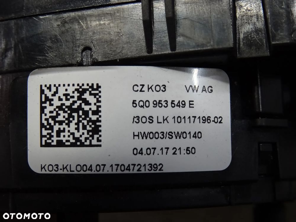 5Q0953549E 5Q0953507HA 5Q0953513AG manetki tasma zwijak Seat Leon III 5F LIFT czesci - 5