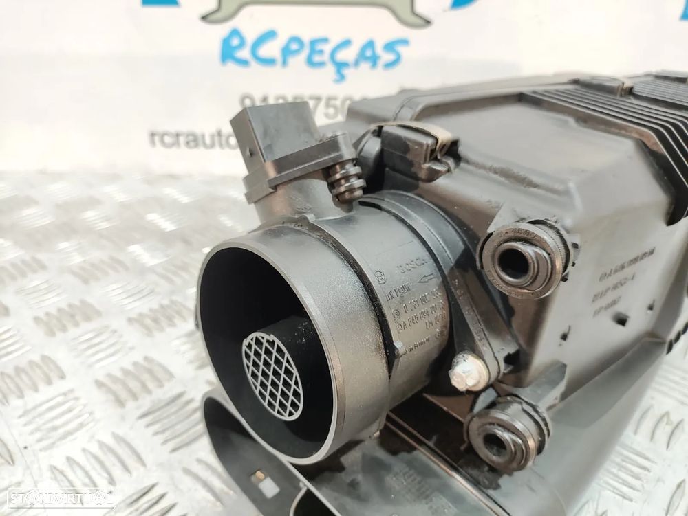 Caixa de filtro de ar Mercedes com medidor de massa de ar Bosch Mercedes CLK W209 220 CDI - 9