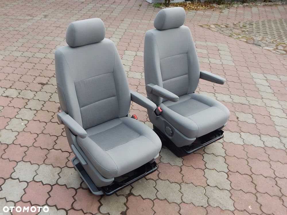 vw t5 t6 multivan fotel kierowcy pasażera prawy lewy przód komplet - 2