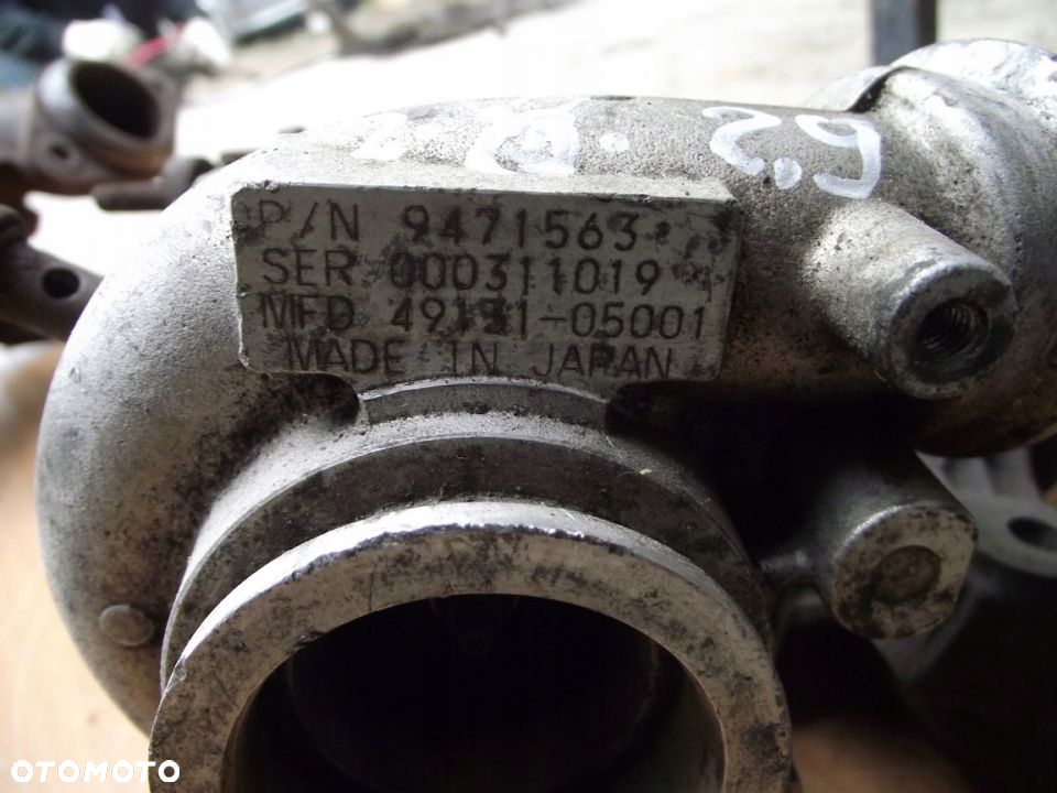 TURBO TURBINA VOLVO 2.8 2.9 9471563 - 2