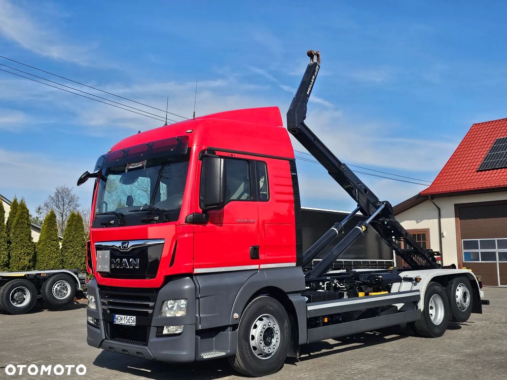 MAN TGX 26.470 XLX 6X2 HAKOWIEC MEILLER RS21 - 5