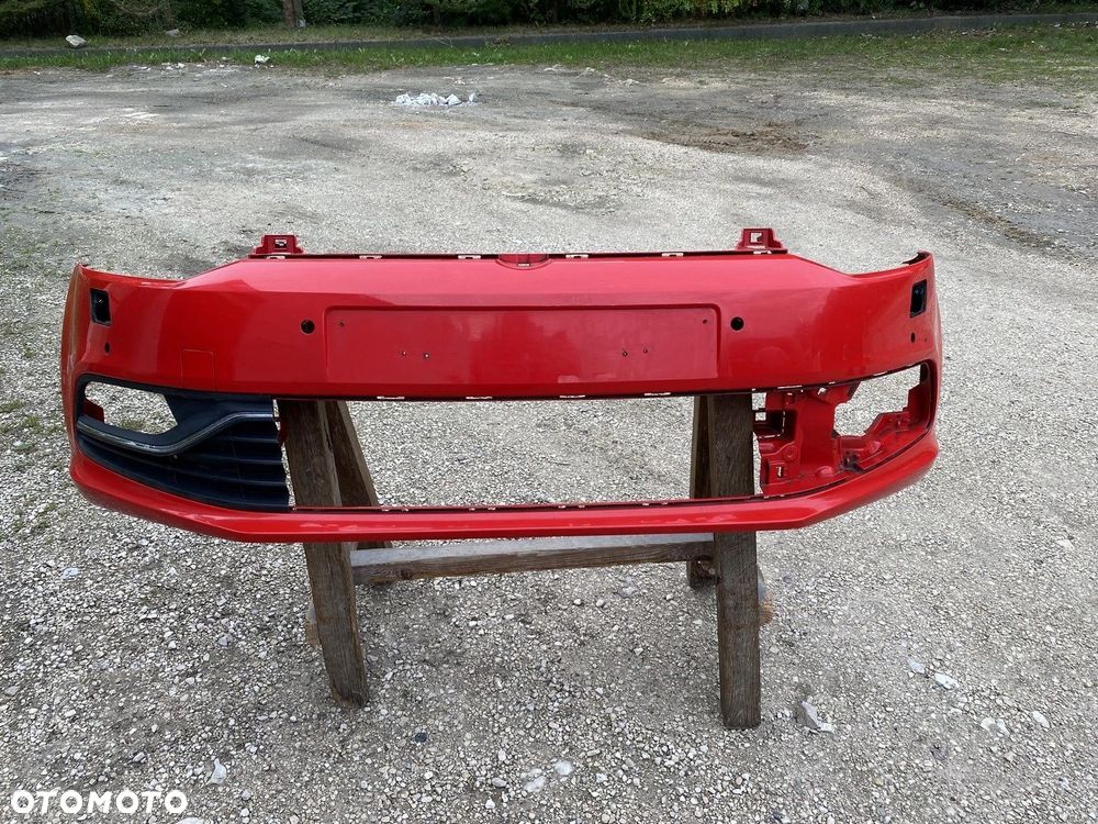 ZDERZAK PRZÓD PRZEDNI VW POLO 6C LIFT 13- 6C0807221 Z KRATKĄ - 1