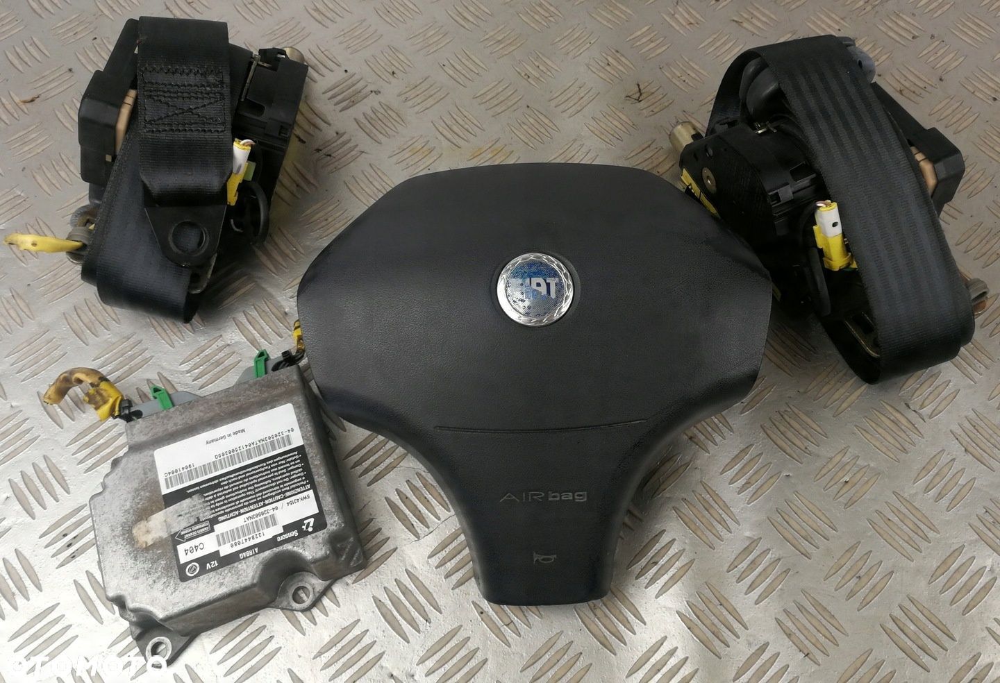 airbag poduszka powietrzna kierowcy moduł airbag pasy FIAT DUCATO II 2 LIFT - 1