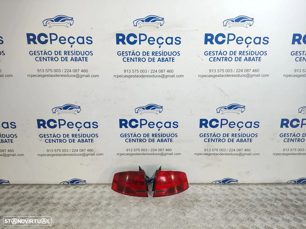 Farolins traseiros trás direito esquerdo originais Audi A4 B7 Sedan Carro de 2004 a 2008 - 11