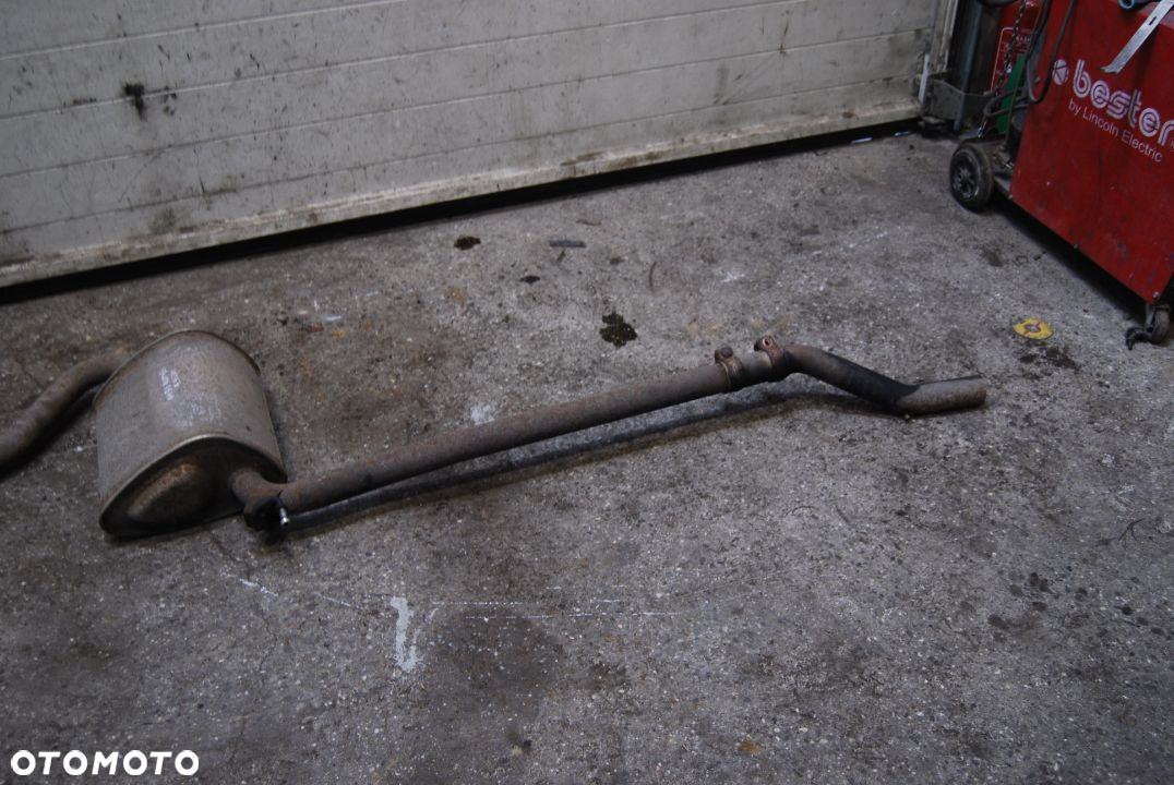 TŁUMIK KOMPLETNY ŚRODKOWY + TYLNY AUDI A4 B6 KOMBI 1.9 TDI 8E0253611CB - 2