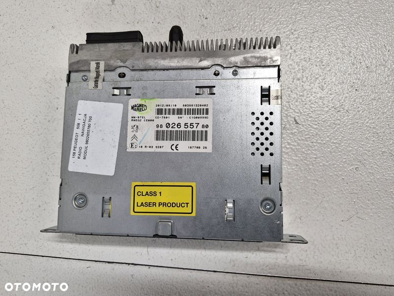 PEUGEOT 508 I 1 RADIO NAWIGACJA MODUŁ 9802655780 - 3