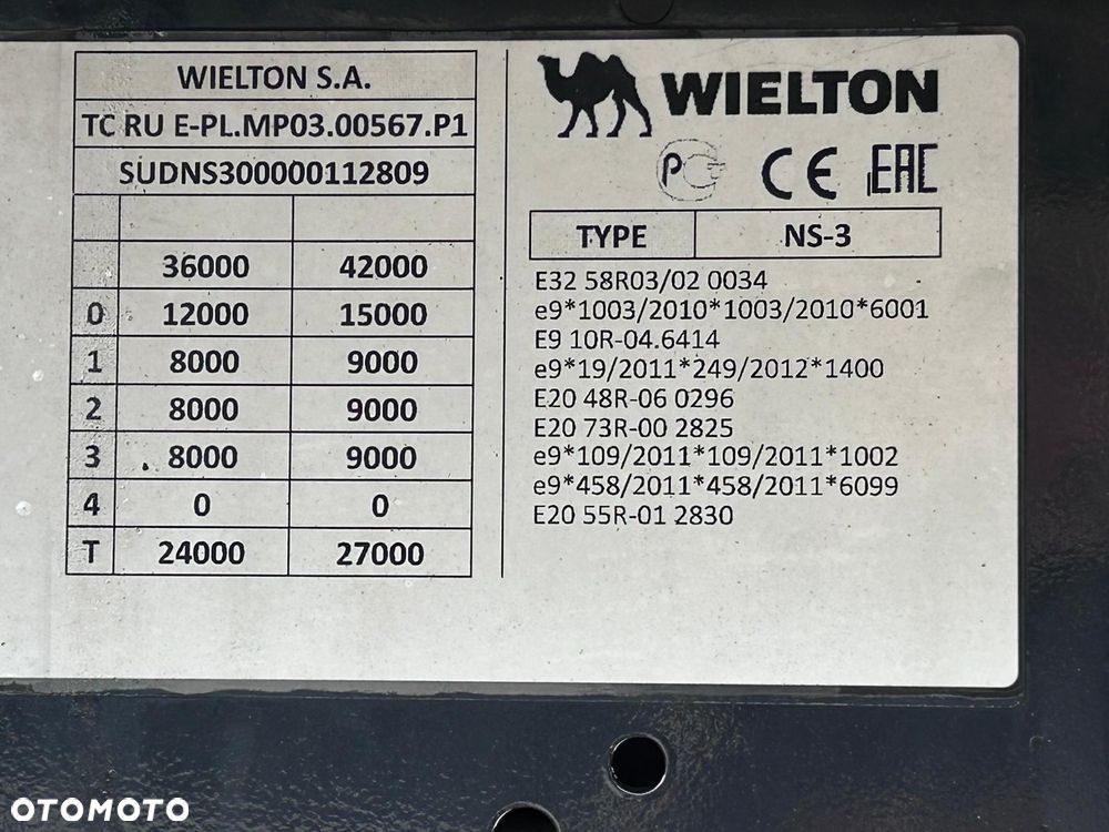 Wielton TIR - 6