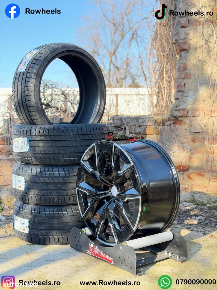 Jante BMW R21 Model M BMW G30 G31 G11 G12 G05 G06 G04 X3 X4 X5 X6 X7 Roti BMW 21 G60 G70 anvelope vara/iarna inclus - 2