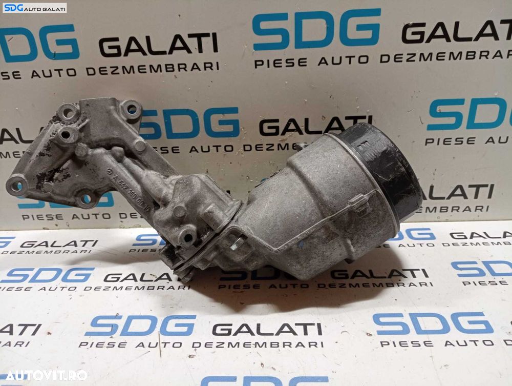 Termoflot Corp Carcasa Filtru Ulei Mercedes Clasa ML Class W164 3.0 CDI 2005 - 2011 Cod A6421800010 6740273366 6740230490 [M5404] - 1