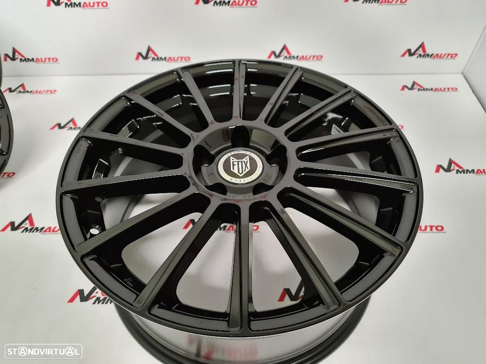 Jantes FOX MBM Preto Brilho 18 (Mercedes, Audi, VW) - 5
