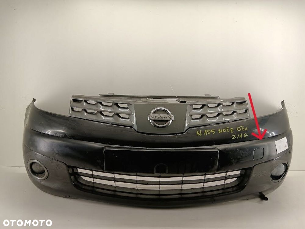 ZDERZAK PRZEDNI PRZÓD GRILL NISSAN NOTE E11 05-08 Z11G - 1