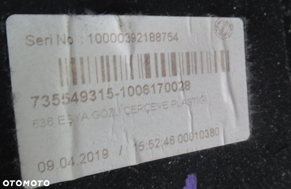 FIAT DOBLO II 2 MAXI SCHOWEK 735549315 - 3