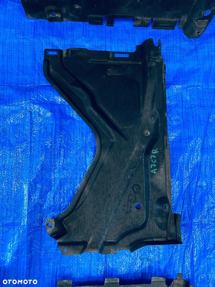 OSŁONY OSŁONA PŁYTA PODWOZIA LEWA PRAWA PRZÓD PRZEDNIA TYŁ TYLNA AUDI A6 A7 C7 S7 2011- ; 4G0825208D 4G8825216A 4G0825202A 4G8825215C ORYGINAŁ - 11