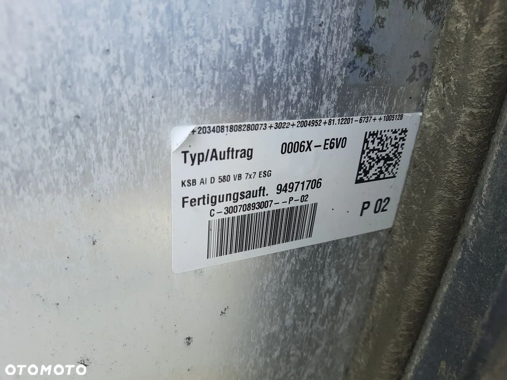 # MAN TGX EURO 6 E6 ZBIORNIK PALIWA 580L 81.12201-6737 81122016737 - 5