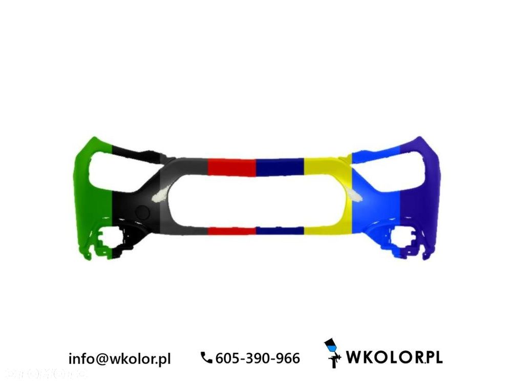 NOWY ZDERZAK 5510-00-0544900Q CITROEN C3 2016- LAKIEROWANY W KOLOR - 1