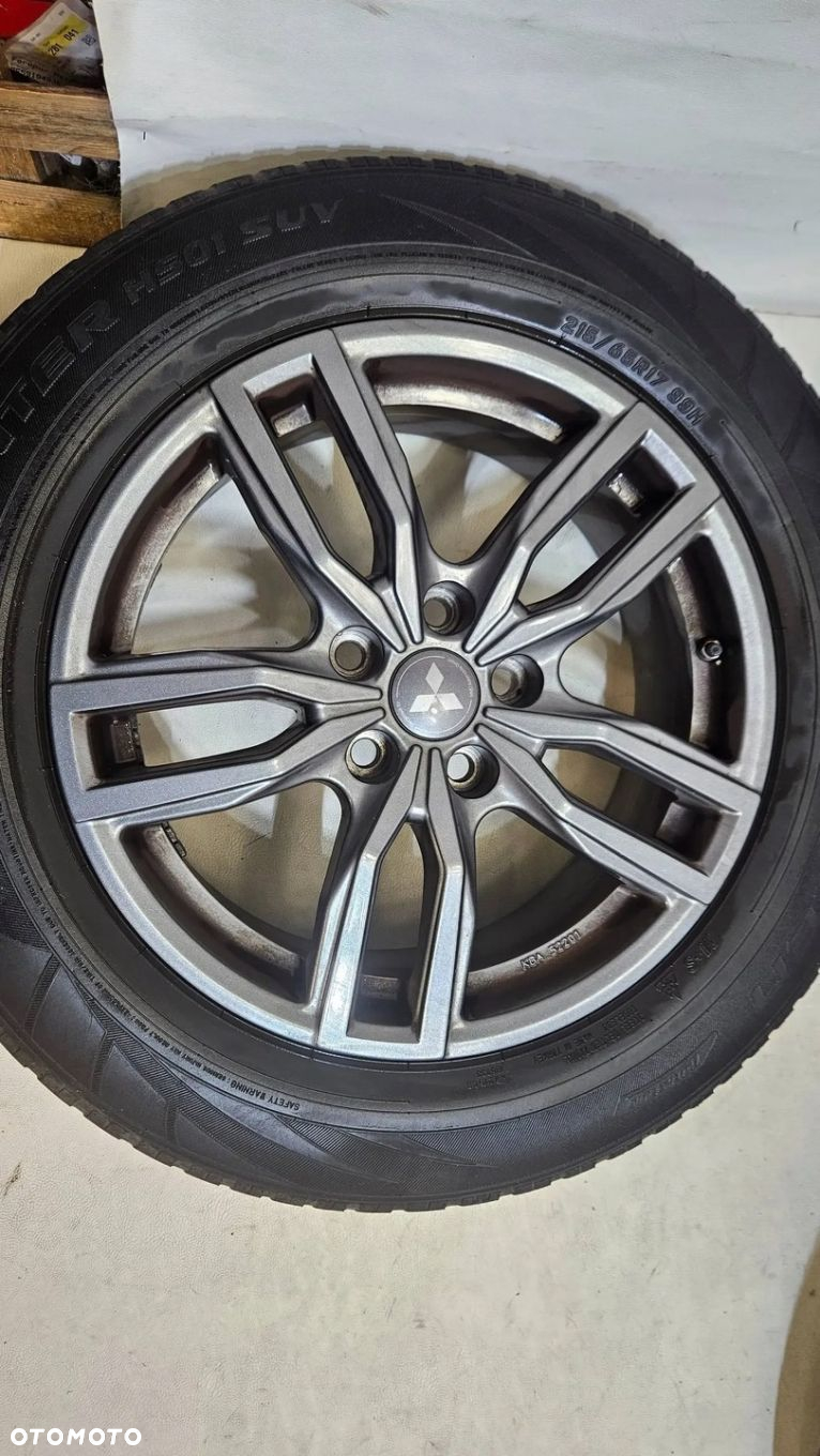 FELGI MITSUBISHI ASX ECLIPSE CROSS 7.0J17 ET38 5x114,3 OPONY 215/65/17 - 16