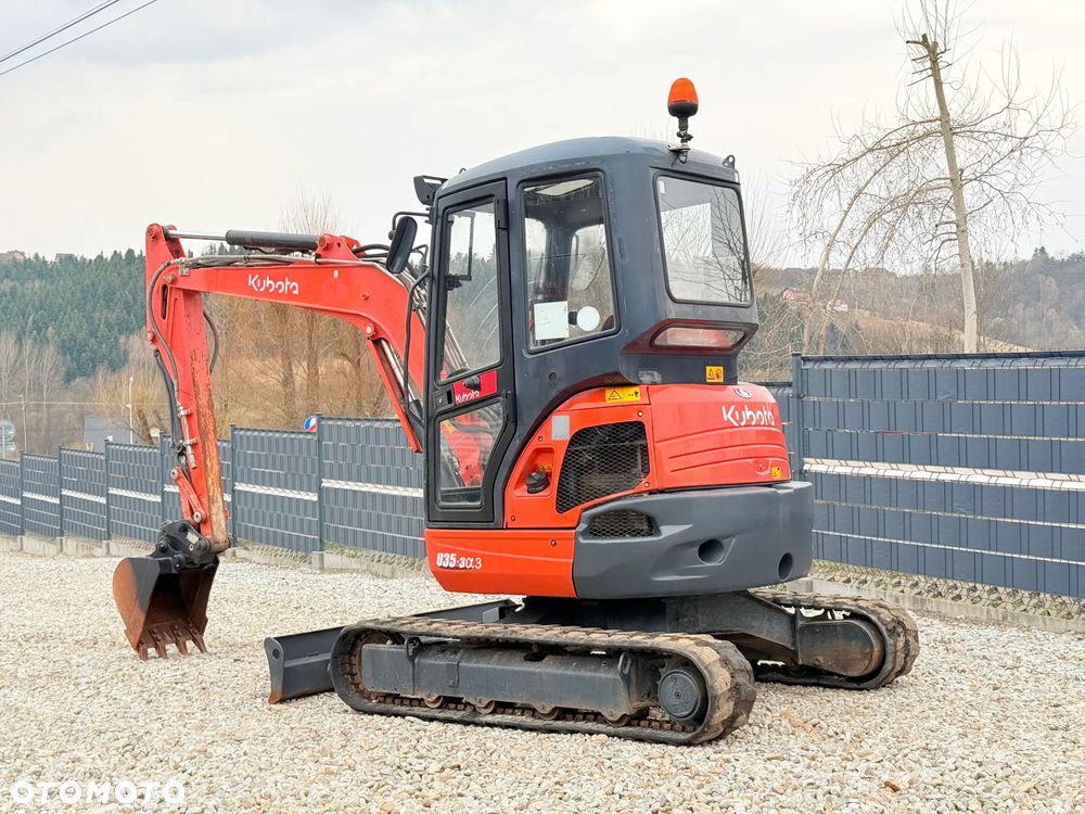 Kubota * Sprowadzona * Minikoparka * Kubota U 35-3&3 * 3.5 Ton * - 9