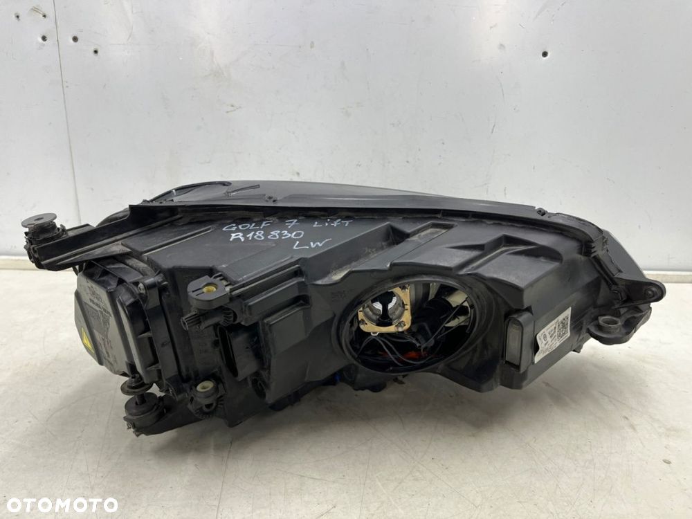 Lampa reflektor VW Golf 7 VII Lift 16-20r. LEWA przednia BI-KSENON skrętny lewy przód 5g1941751 - 15