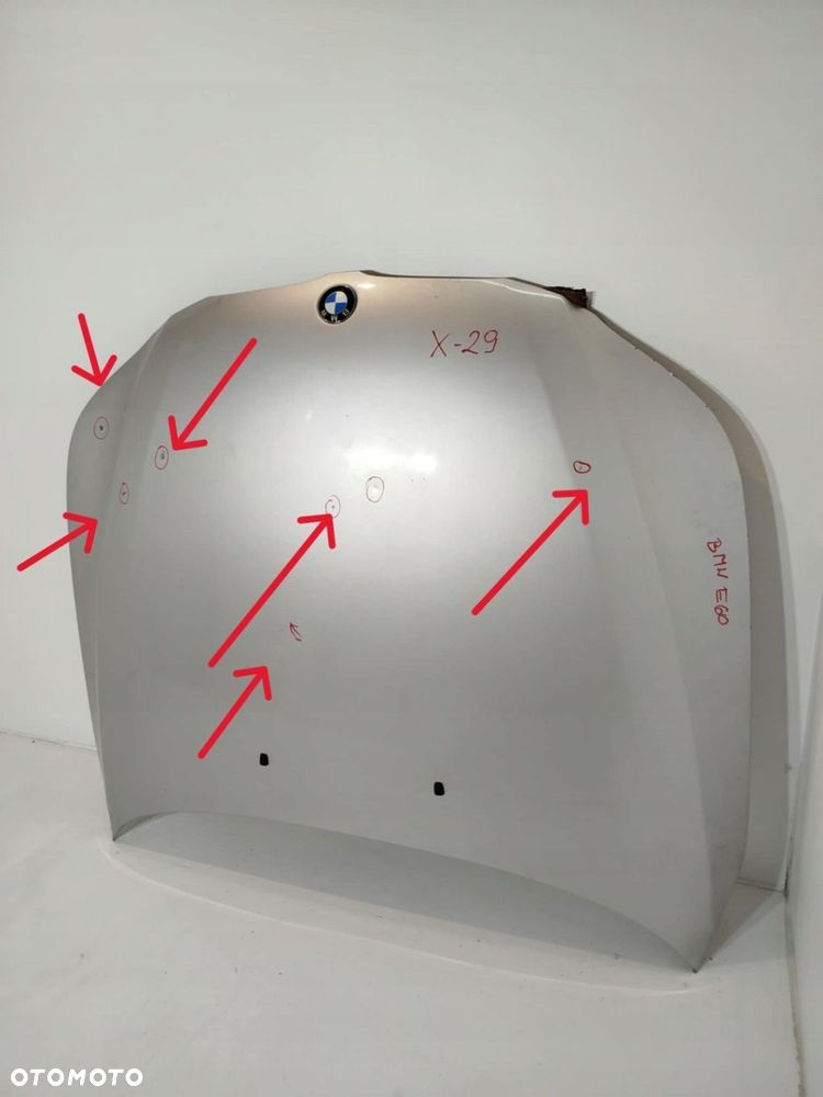 MASKA POKRYWA SILNIKA BMW 5 E60 E61 03-10 - 1